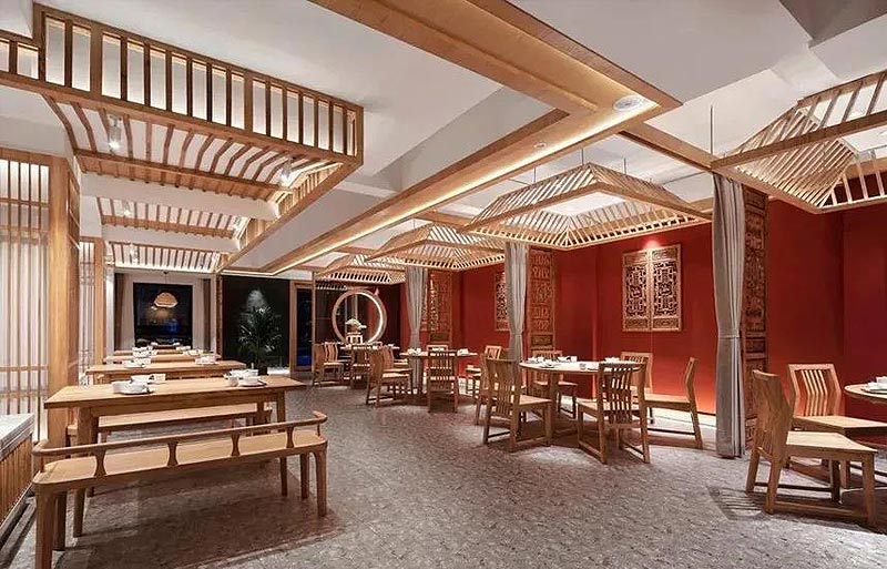 >江顺的味道新中式中餐厅设计风格